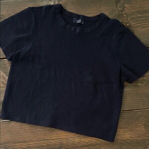 nuuds Navy Short Sleeve Tee